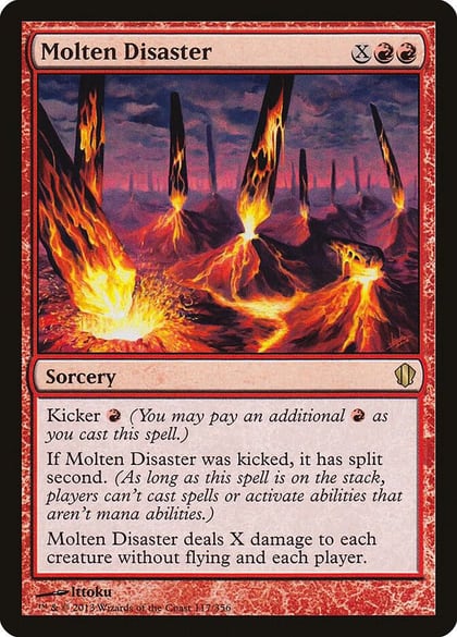 Molten Disaster, Commander 2013 117