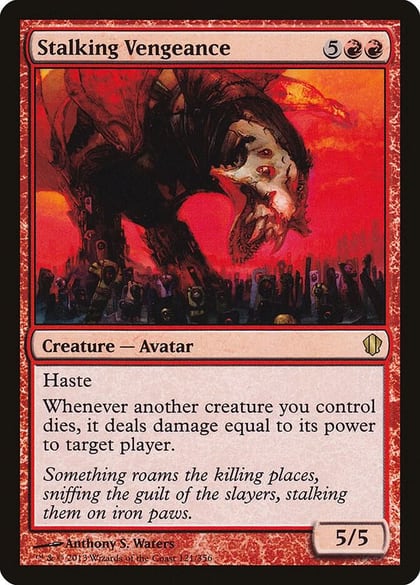 Stalking Vengeance, Commander 2013 121
