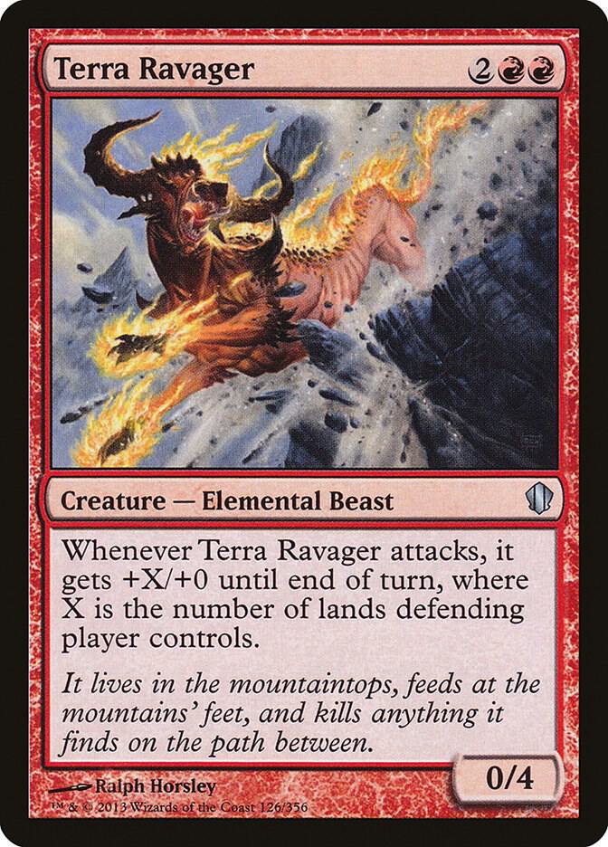 Terra Ravager, Commander 2013 126