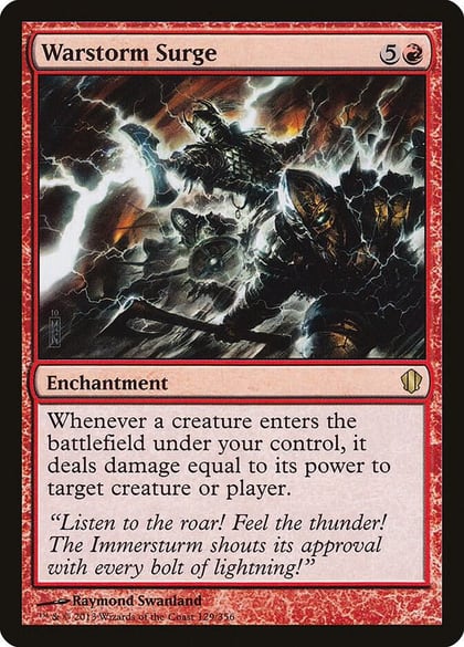 Warstorm Surge, Commander 2013 129