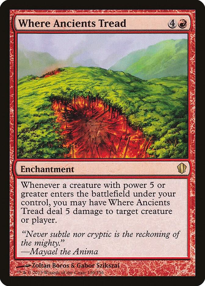 Where Ancients Tread, Commander 2013 130