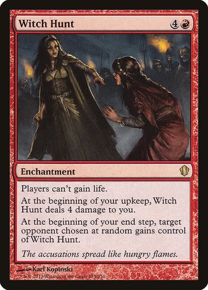 Witch Hunt, Commander 2013 133