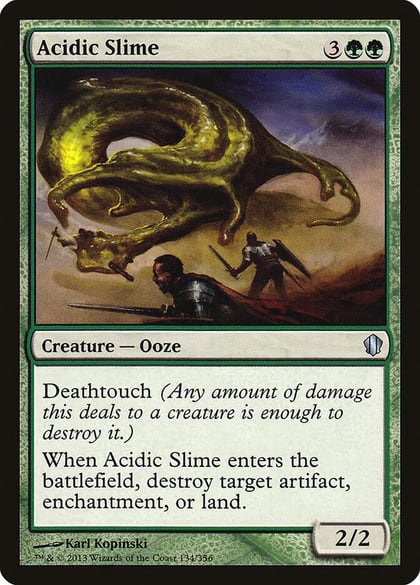 Acidic Slime, Commander 2013 134