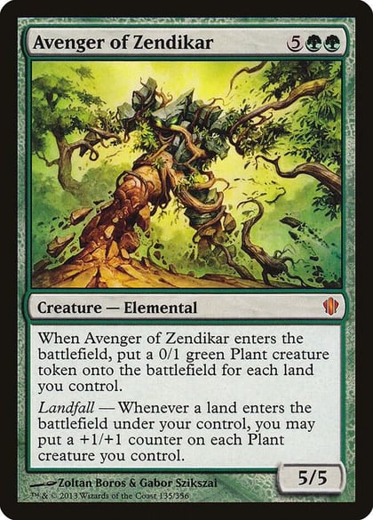 Avenger of Zendikar, Commander 2013 135