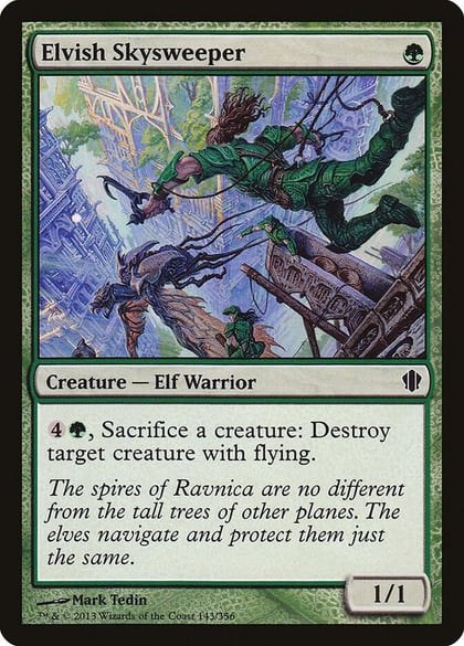 Elvish Skysweeper, Commander 2013 143