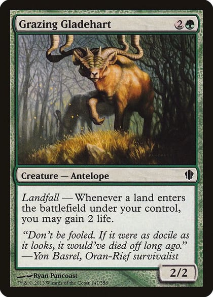 Grazing Gladehart, Commander 2013 147