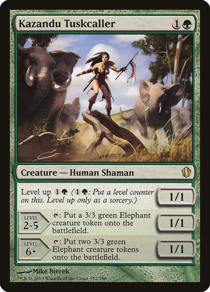 Kazandu Tuskcaller, Commander 2013 152