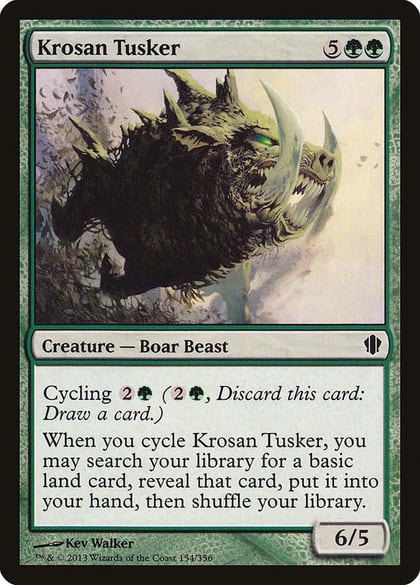 Krosan Tusker, Commander 2013 154