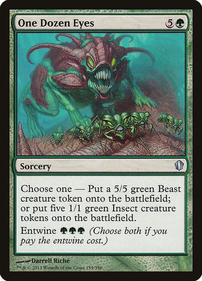 One Dozen Eyes, Commander 2013 159