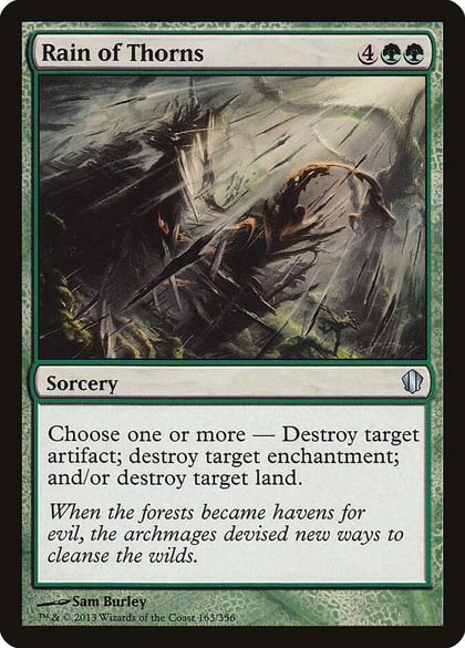 Rain of Thorns, Commander 2013 163