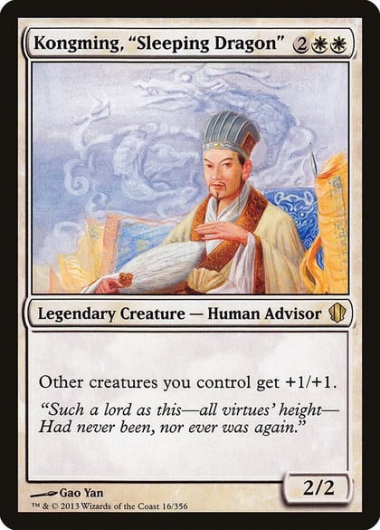 Kongming, "Sleeping Dragon", Commander 2013 16