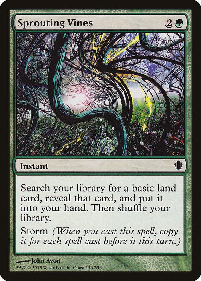 Sprouting Vines, Commander 2013 173