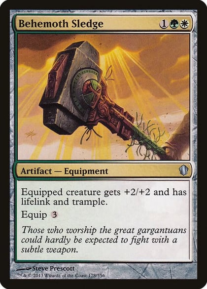 Behemoth Sledge, Commander 2013 178