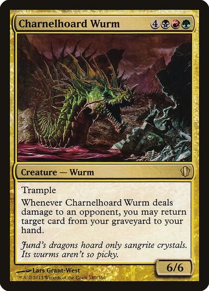 Charnelhoard Wurm, Commander 2013 180