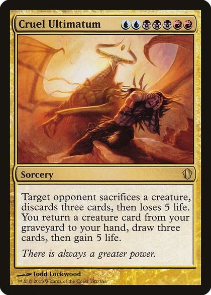 Cruel Ultimatum, Commander 2013 182