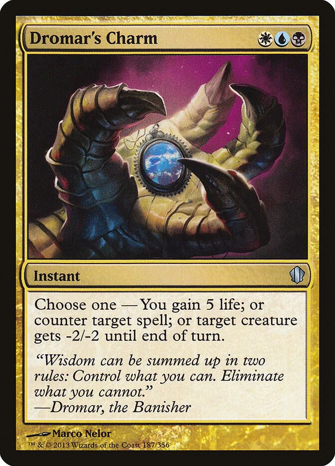 Dromar's Charm, Commander 2013 187