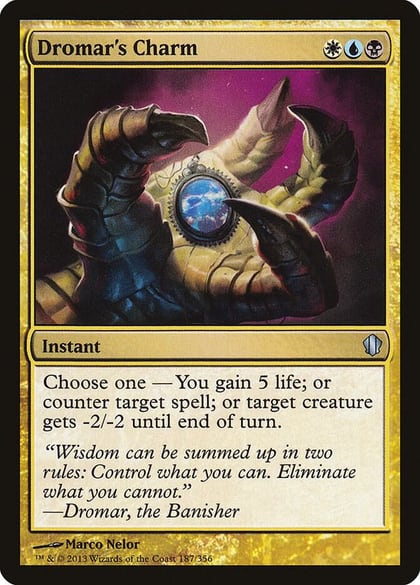 Dromar's Charm, Commander 2013 187