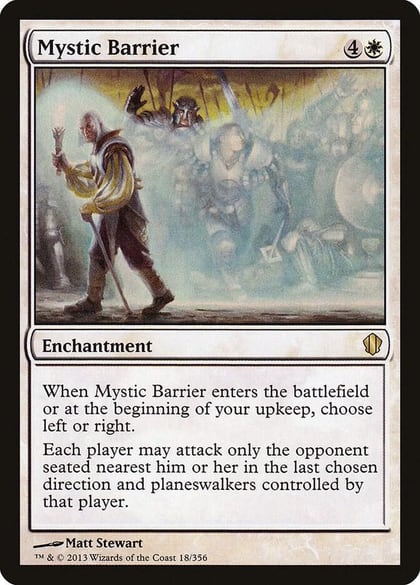 Mystic Barrier, Commander 2013 18