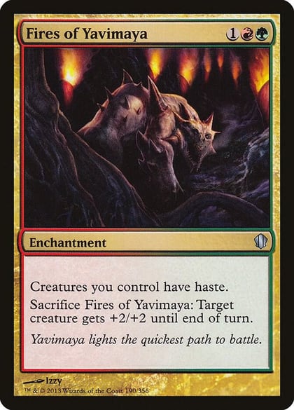 Fires of Yavimaya, Commander 2013 190