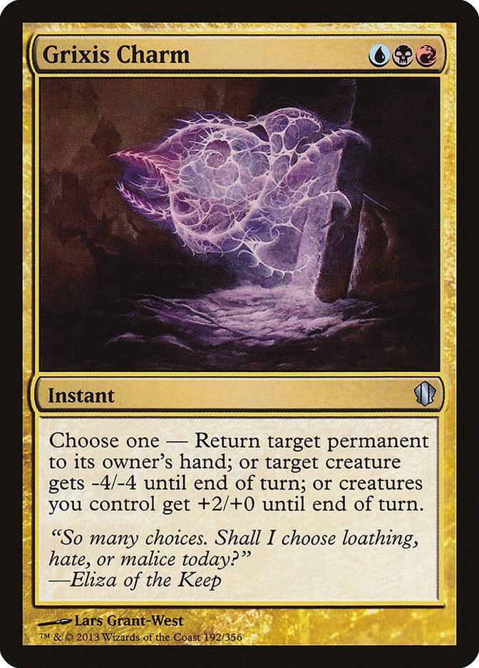 Grixis Charm, Commander 2013 192