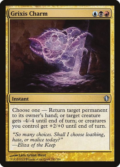 Grixis Charm, Commander 2013 192