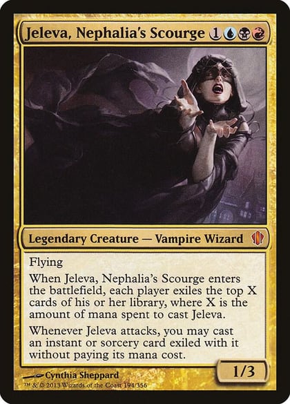Jeleva, Nephalia's Scourge, Commander 2013 194