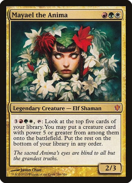 Mayael the Anima, Commander 2013 199