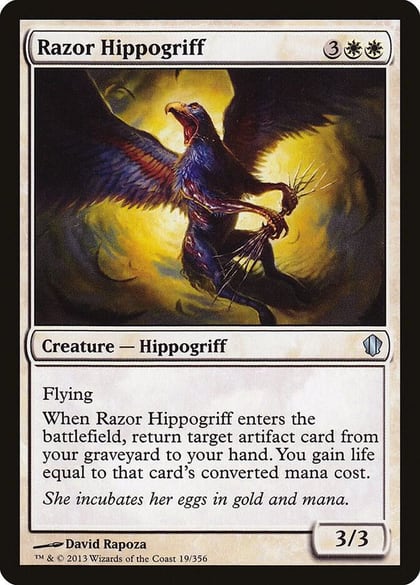 Razor Hippogriff, Commander 2013 19