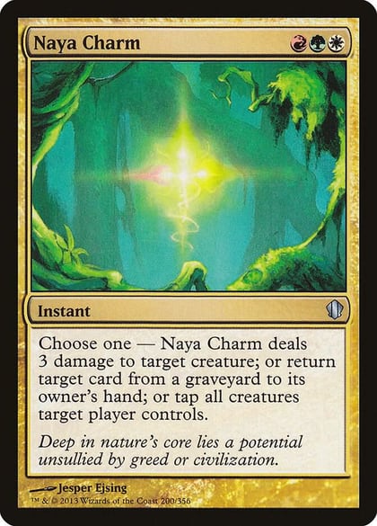 Naya Charm, Commander 2013 200