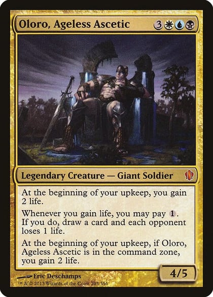 Oloro, Ageless Ascetic, Commander 2013 203