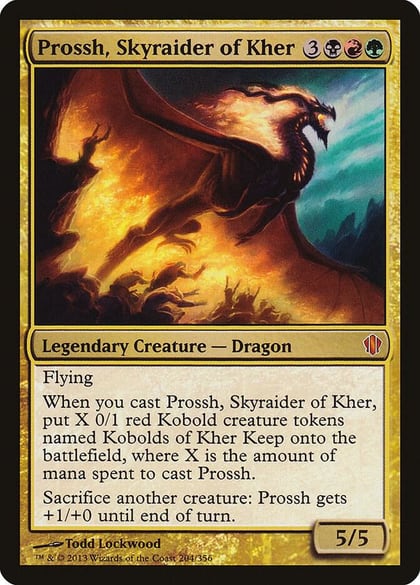 Prossh, Skyraider of Kher, Commander 2013 204