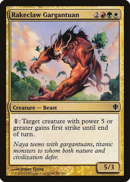 Rakeclaw Gargantuan, Commander 2013 205