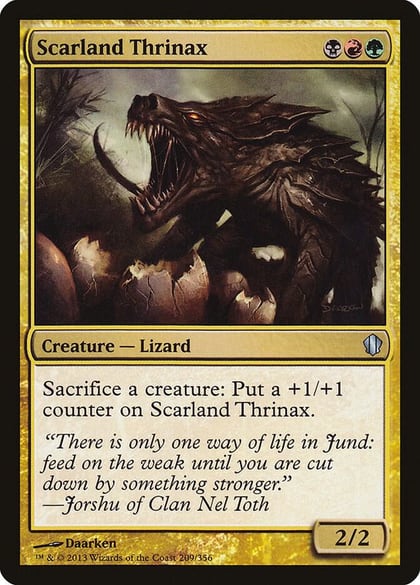 Scarland Thrinax, Commander 2013 209