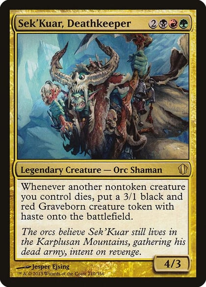 Sek'Kuar, Deathkeeper, Commander 2013 210
