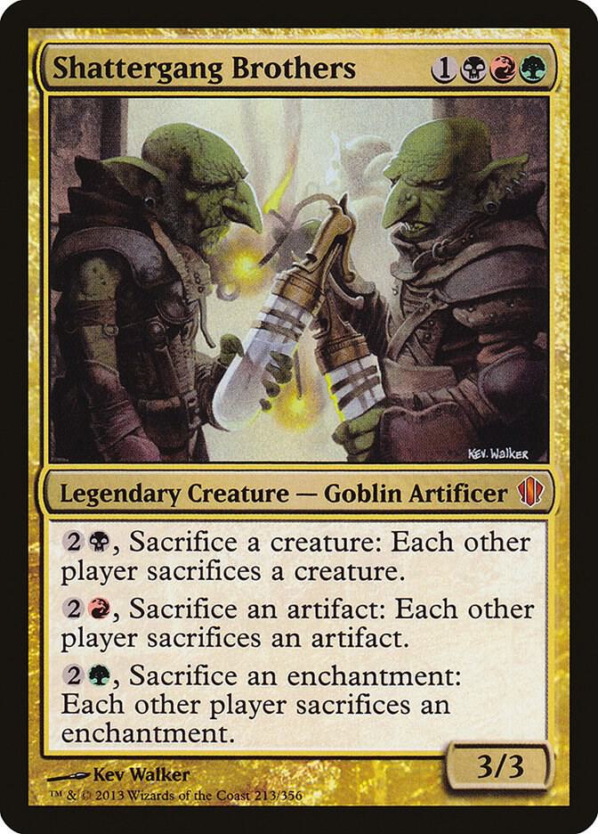 Shattergang Brothers, Commander 2013 213