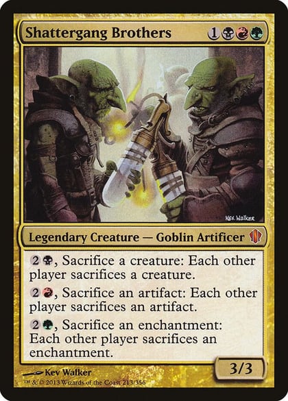 Shattergang Brothers, Commander 2013 213