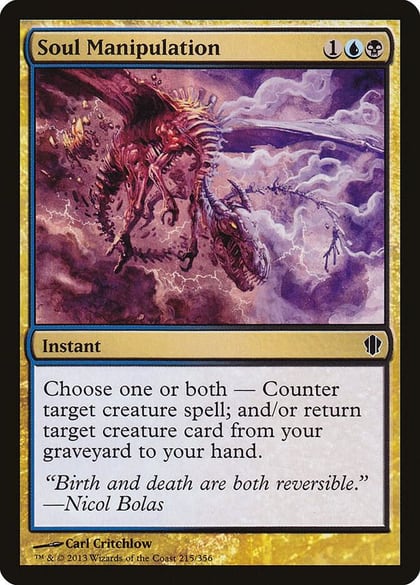 Soul Manipulation, Commander 2013 215