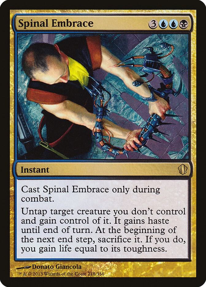 Spinal Embrace, Commander 2013 218
