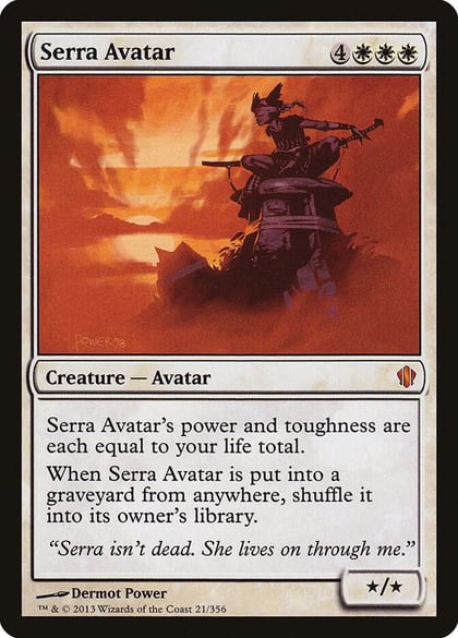Serra Avatar, Commander 2013 21