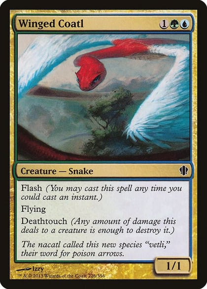 Winged Coatl, Commander 2013 226