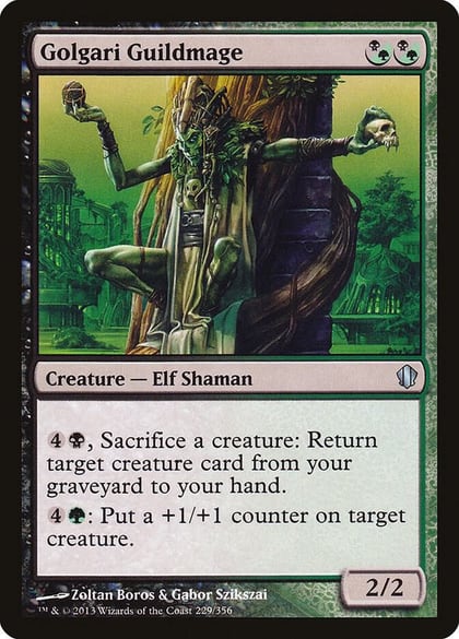 Golgari Guildmage, Commander 2013 229