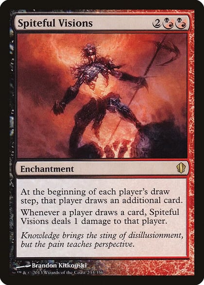 Spiteful Visions, Commander 2013 233