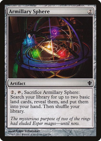 Armillary Sphere, Commander 2013 235