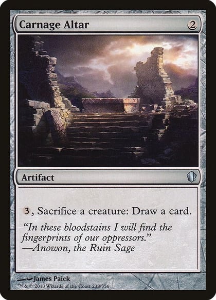 Carnage Altar, Commander 2013 238