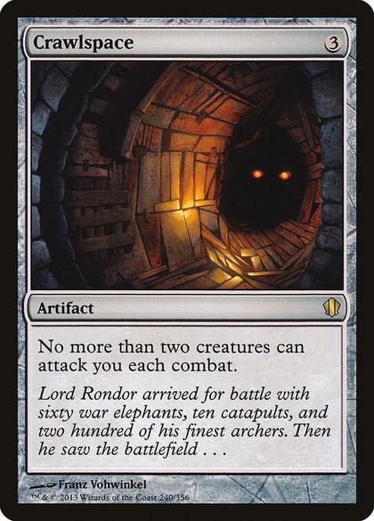Crawlspace, Commander 2013 240