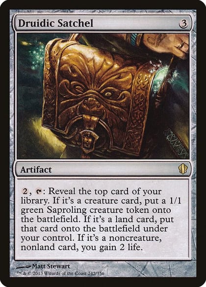 Druidic Satchel, Commander 2013 242
