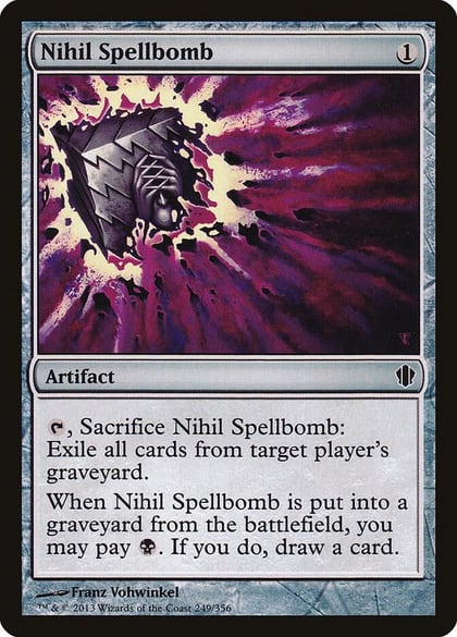 Nihil Spellbomb, Commander 2013 249