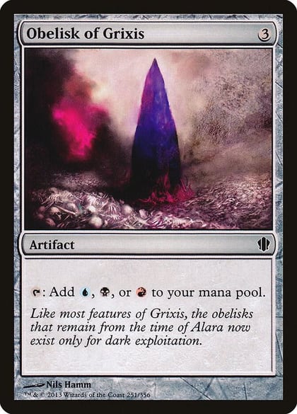 Obelisk of Grixis, Commander 2013 251