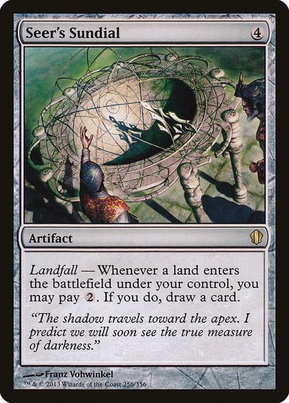 Seer's Sundial, Commander 2013 256