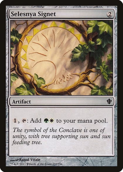 Selesnya Signet, Commander 2013 257